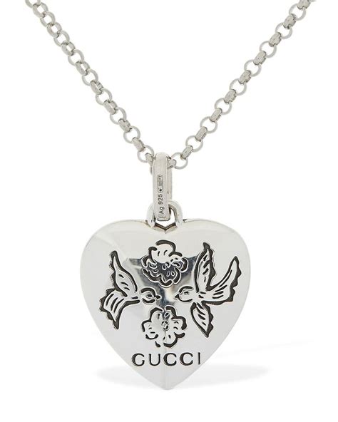 Gucci Blind for Love Pendant Necklace .